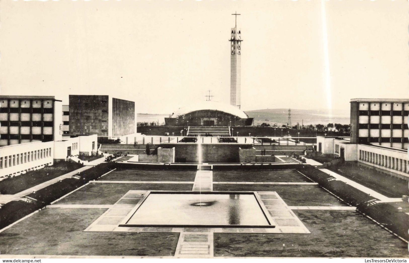 ESPAGNE - Cordoba - Université Laboral Cour Central - Carte Postale Ancienne - Córdoba