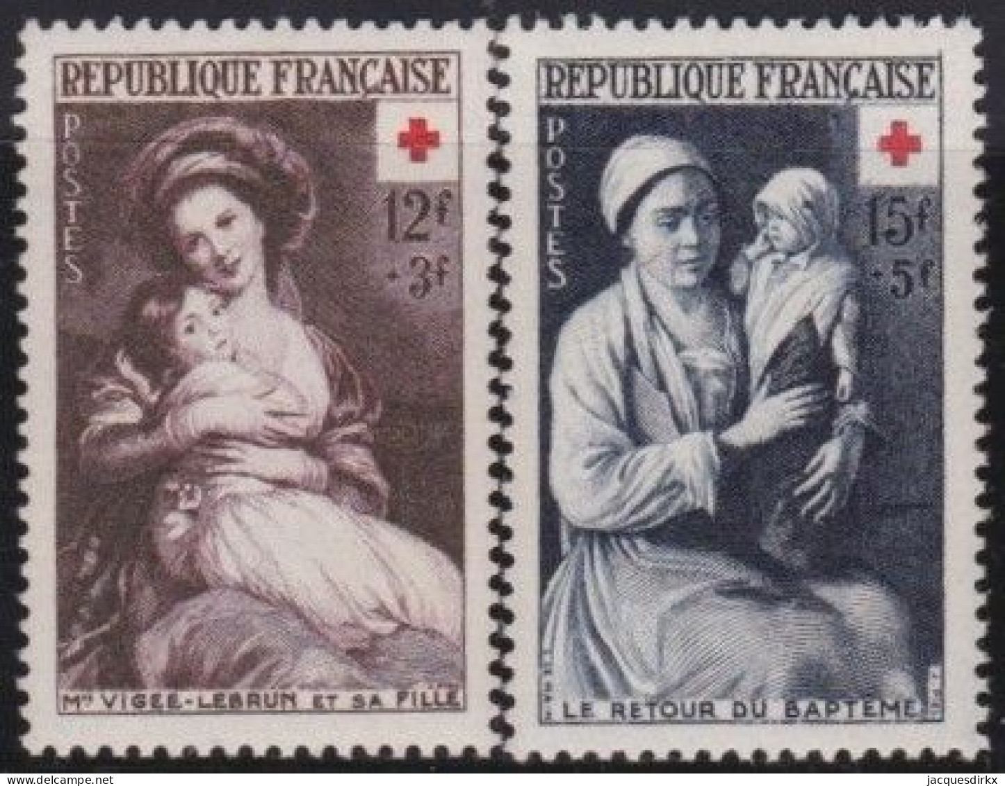 France  .  Y&T   .    966/967     .   **    .    Neuf Avec Gomme Et SANS Charnière - Unused Stamps