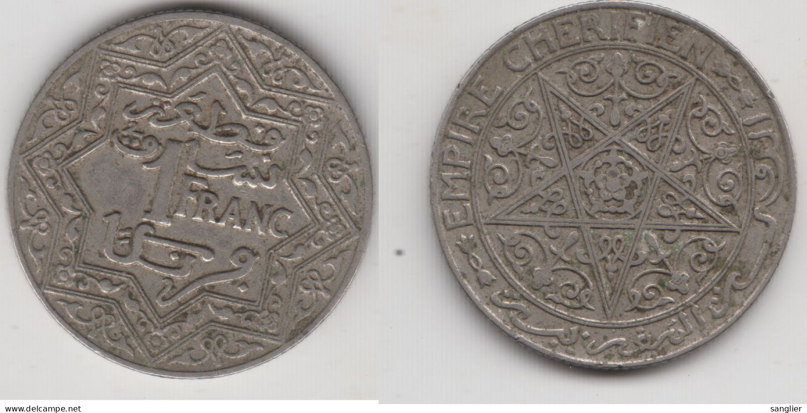 MAROC 1 FR AH 1342 - Maroc