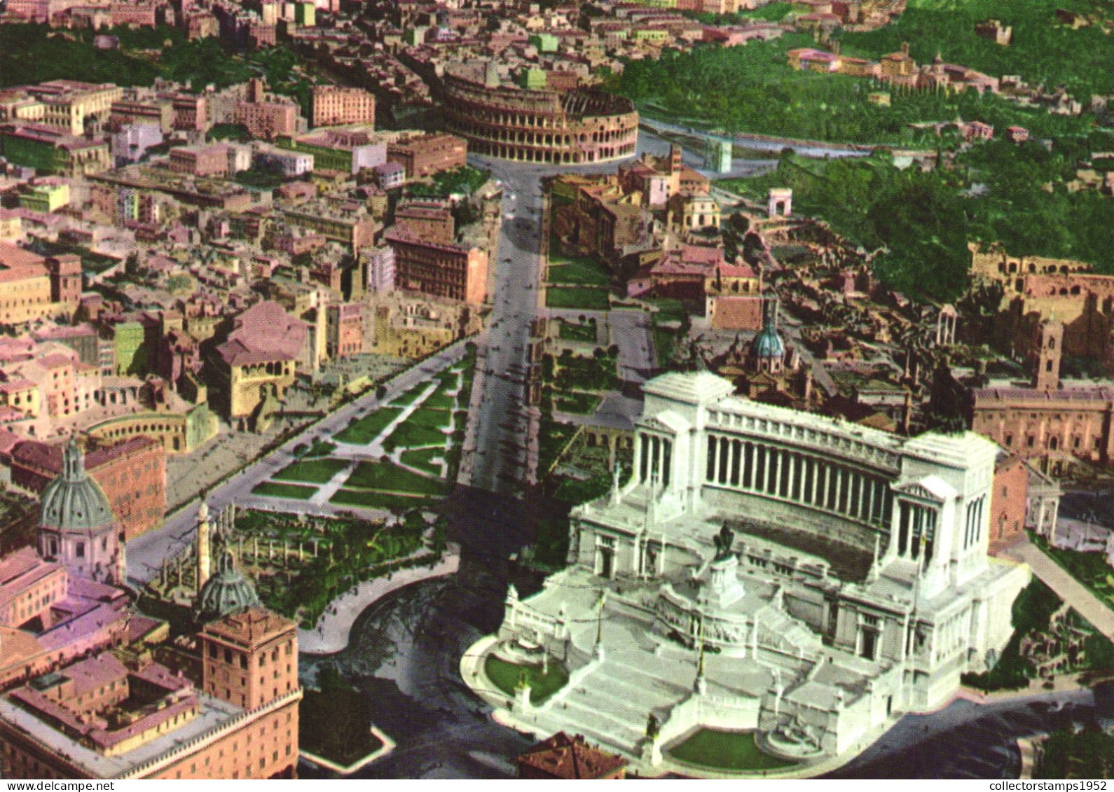 ITALY, ROME, LAZIO, ALTAR OF THE NATION, STATUE, MONUMENT, PANORAMA - Altare Della Patria