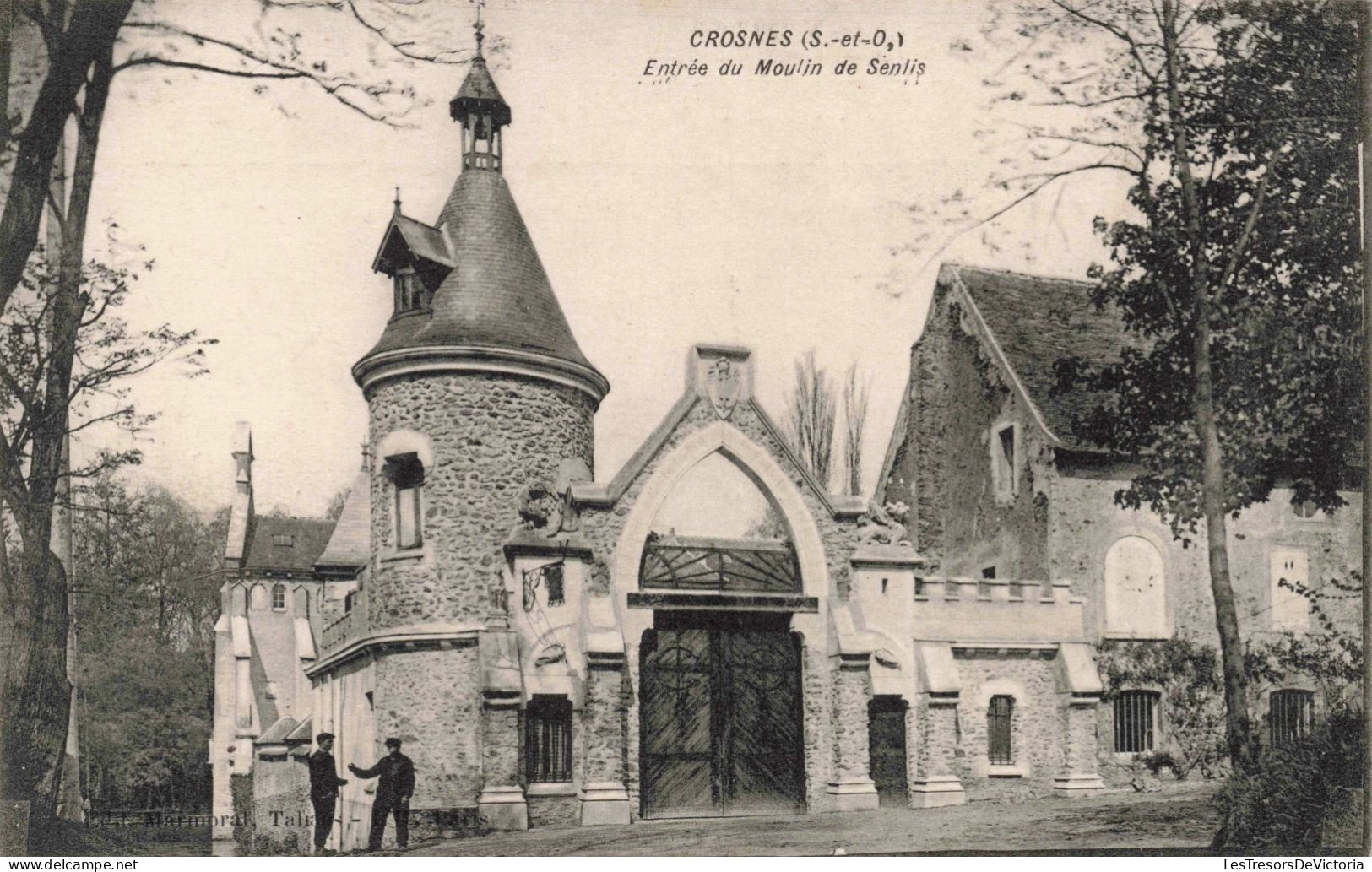 FRANCE - Crosnes - Entrée Du Moulin De Senlis - Carte Postale Ancienne - Crosnes (Crosne)