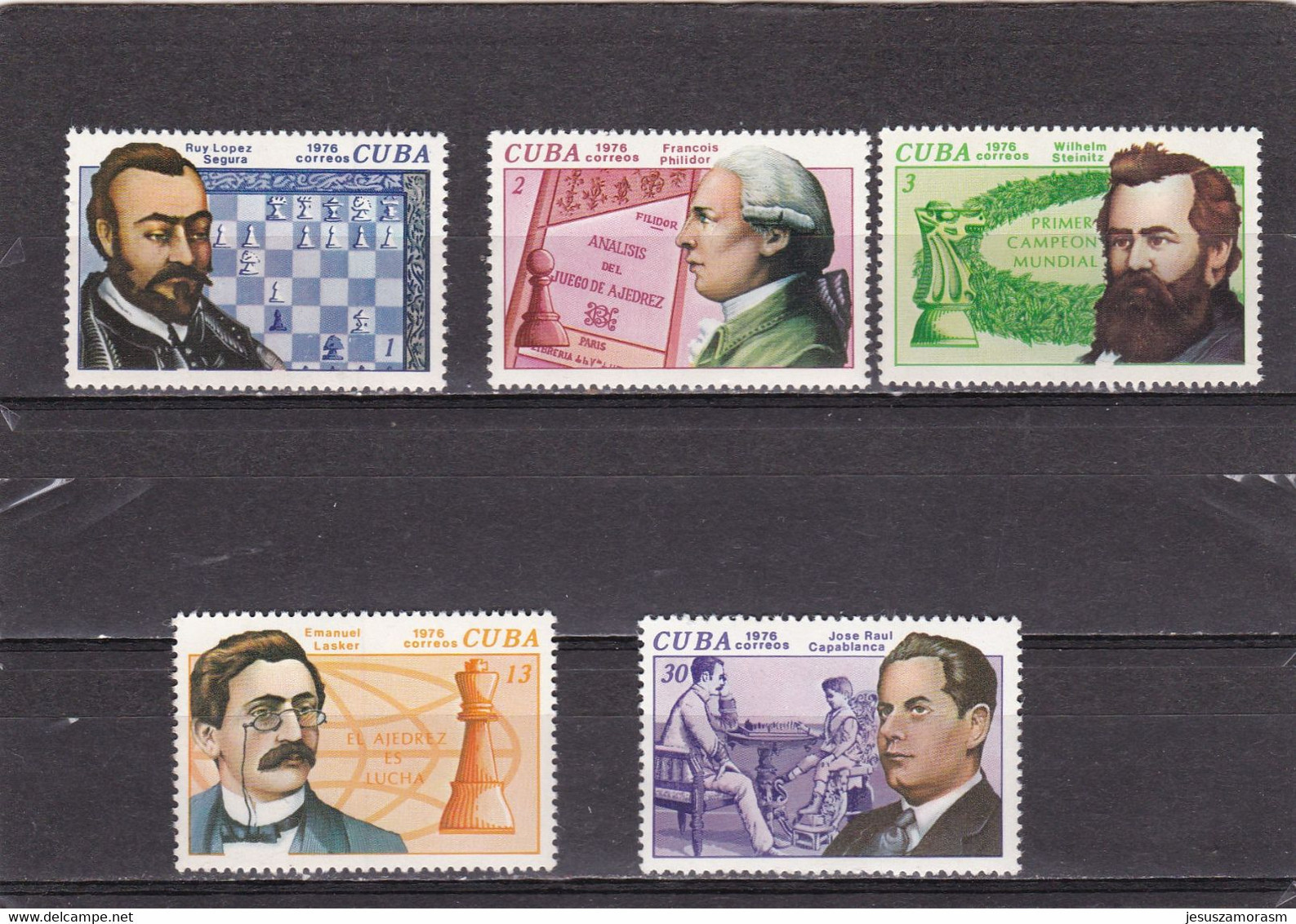 Cuba Nº 1912 Al 1916 - Unused Stamps