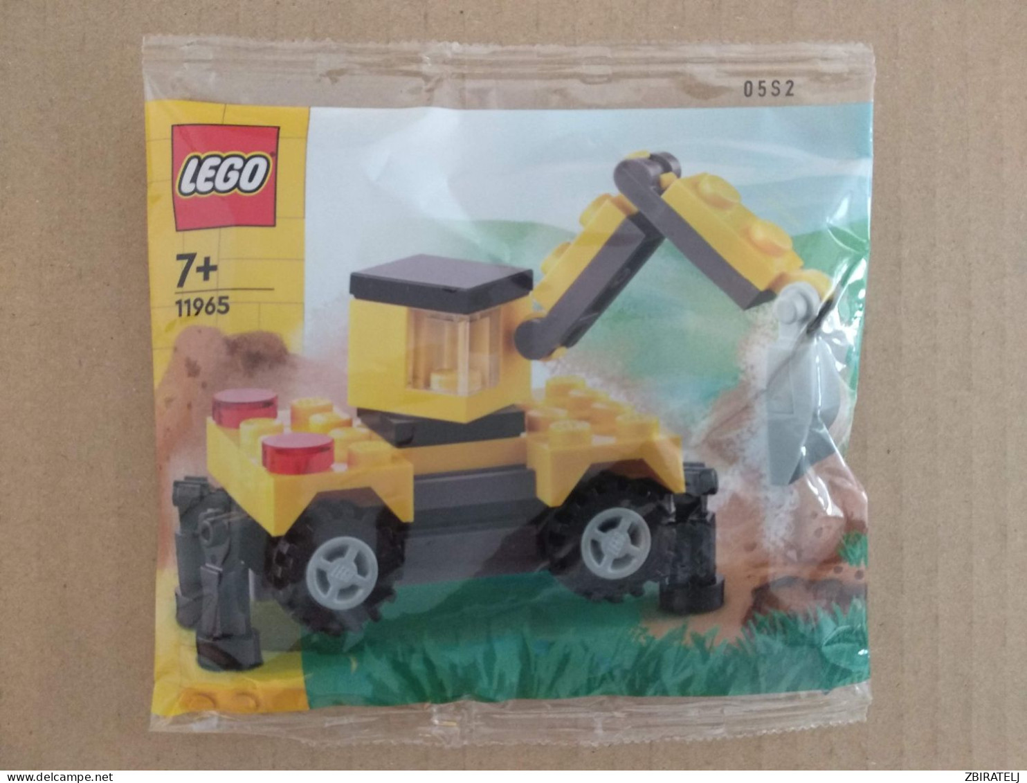 LEGO Creator 11965 Polybag DIGGER BAGGER EXCAVATOR Brand New Sealed SET - Poppetjes