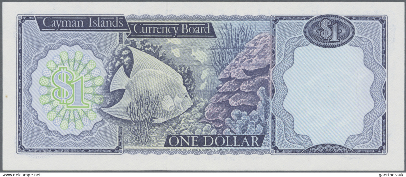 Cayman Islands: Cayman Islands Currency Board, Pair With 1 Dollar L.1974 With Pr - Iles Cayman