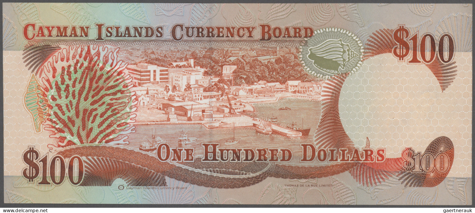 Cayman Islands: Cayman Islands Currency Board, 100 Dollars 1996, P.20 In Perfect - Islas Caimán