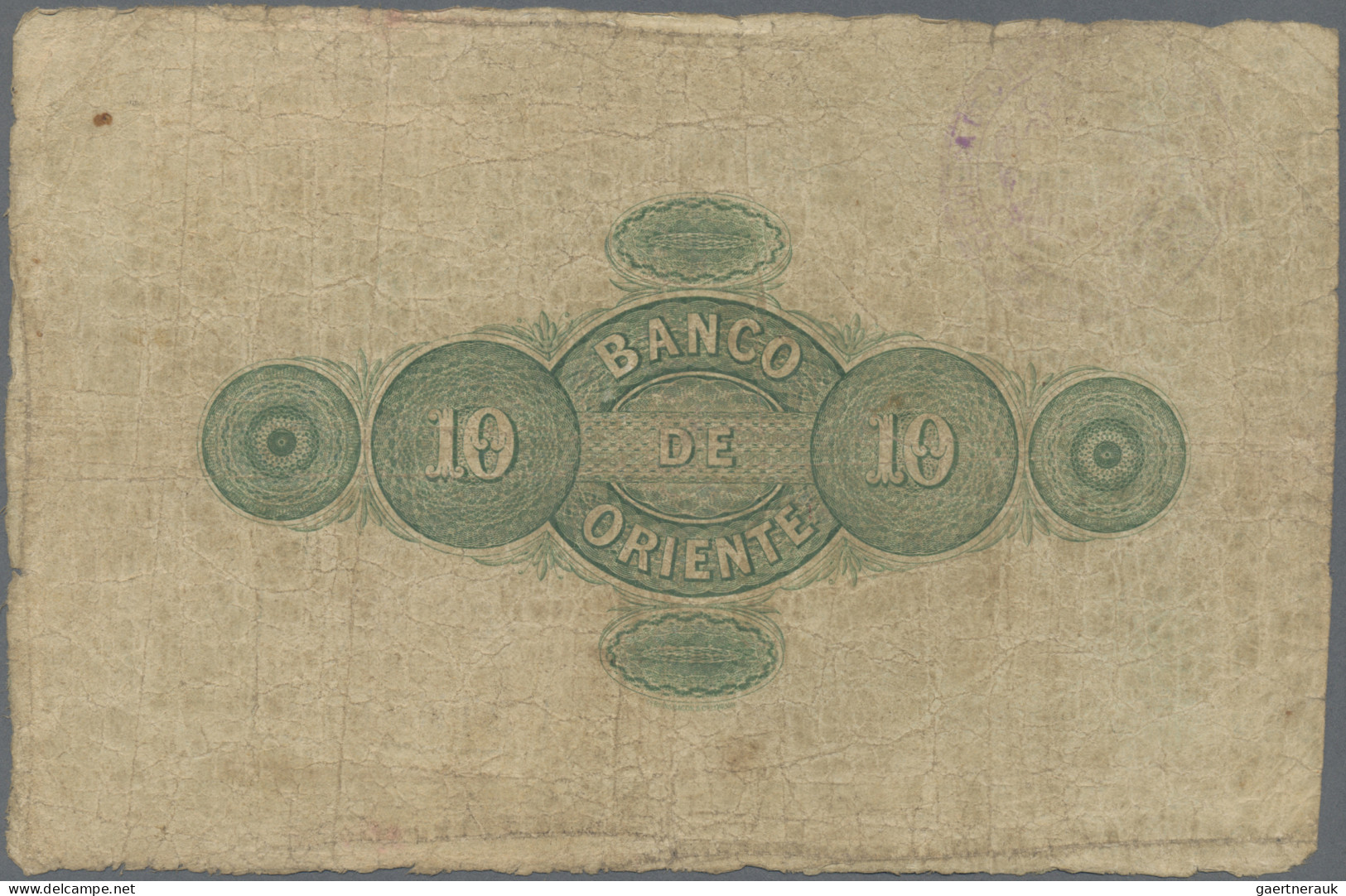 Colombia: Banco De Oriente, Lot With 3 Banknotes 1, 5 And 10 Pesos 1887, 1900, P - Colombia