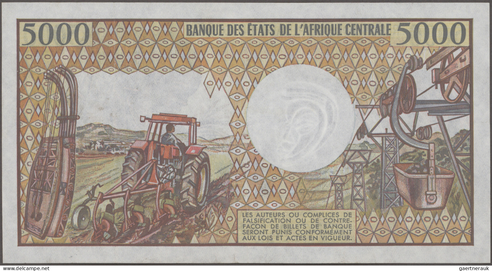 Congo: Republique Populaire Du Congo, Lot With 5 Banknotes 1978-1991 Series, Inc - Non Classés