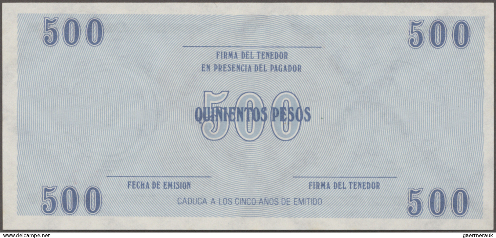 Cuba: Huge Lot With 53 Banknotes, 1958 - 2010 Series, Comprising For Example 50 - Cuba