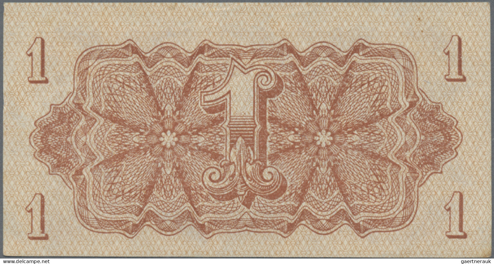 Czechoslovakia: Republika Československá, lot with 7 banknotes, 1944-1945 series