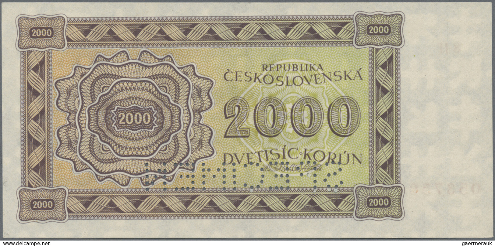 Czechoslovakia: REPUBLIKA ČESKOSLOVENSKÁ, Huge Lot With 28 Banknotes, Series 194 - Tsjechoslowakije