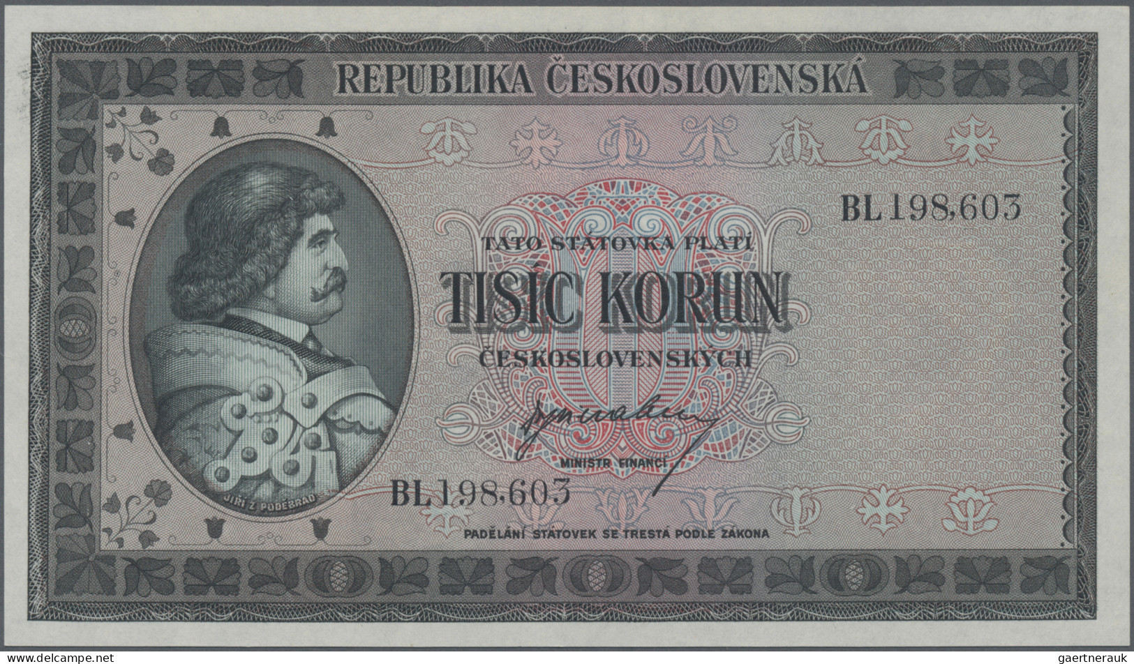 Czechoslovakia: REPUBLIKA ČESKOSLOVENSKÁ, Lot With 31 Banknotes, Series 1945-195 - Tchécoslovaquie