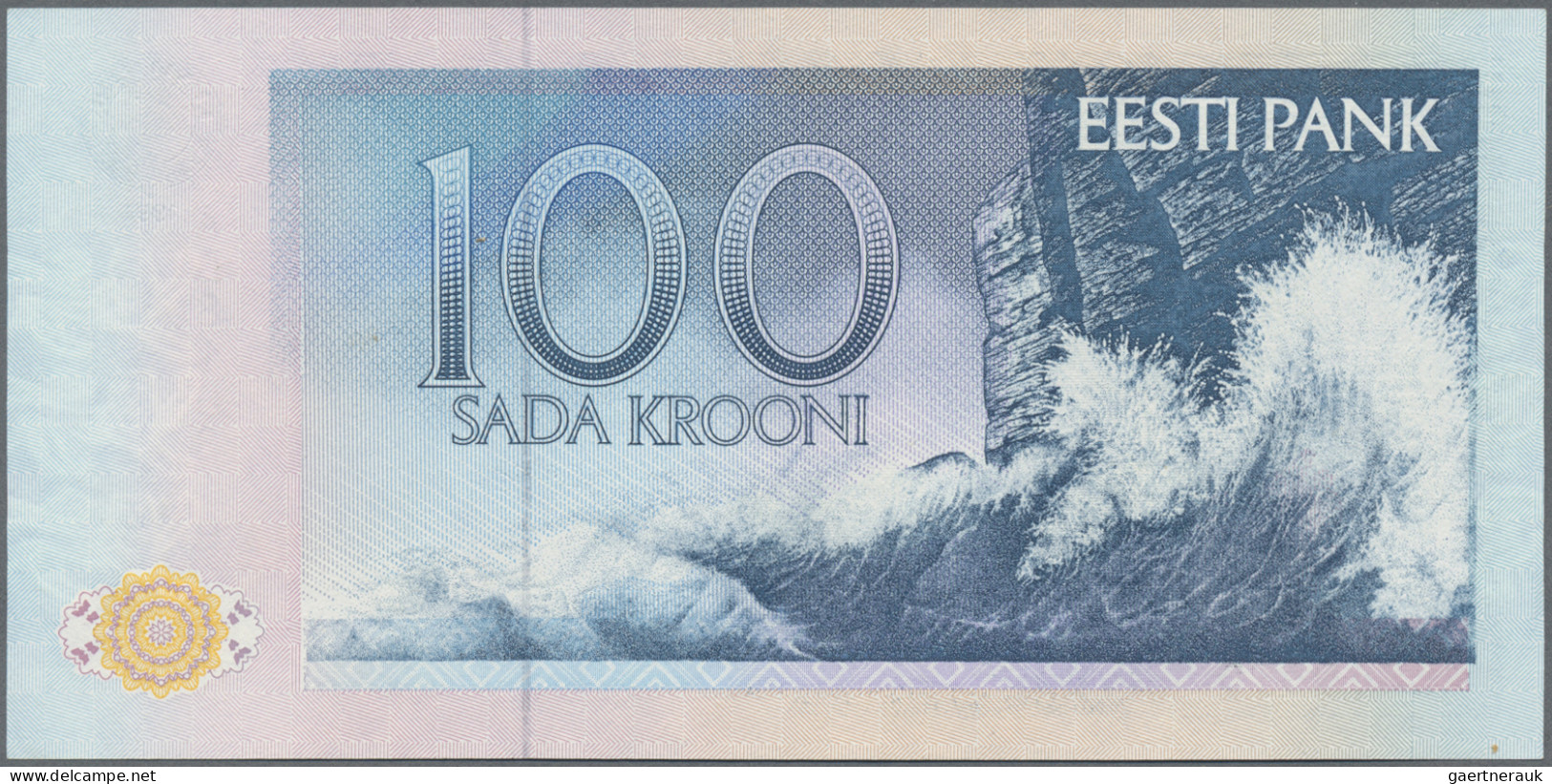 Estonia: Eesti Pank, Set With 7 Banknotes, Series 1991-1992, With 1, 2, 5, 10, 2 - Estonie