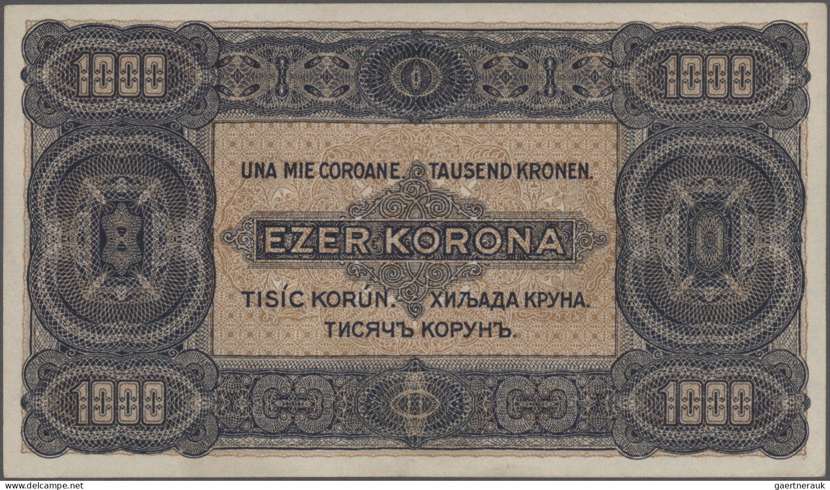 Hungary: Ministry Of Finance, Lot With 4 Banknotes, Series 1923, With 2x 100 Kor - Hungary