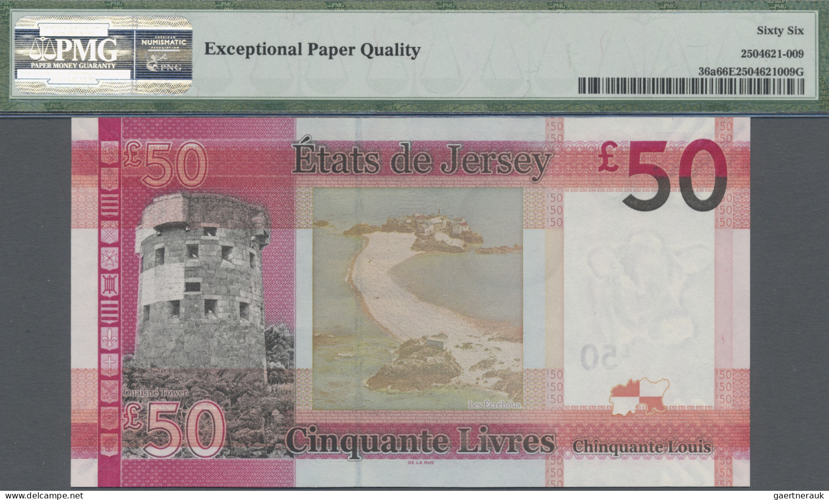 Jersey: The States Of Jersey, Set With 5 Banknotes, Series 2010, With 1 Pound (P - Andere & Zonder Classificatie