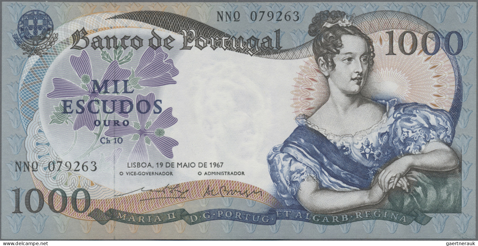 Worldwide: Nice Collection With 19 Banknotes Spain, Portugal And Angola, Compris - Other & Unclassified