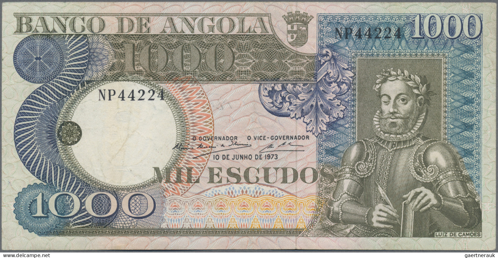 Worldwide: Nice Collection With 19 Banknotes Spain, Portugal And Angola, Compris - Sonstige & Ohne Zuordnung