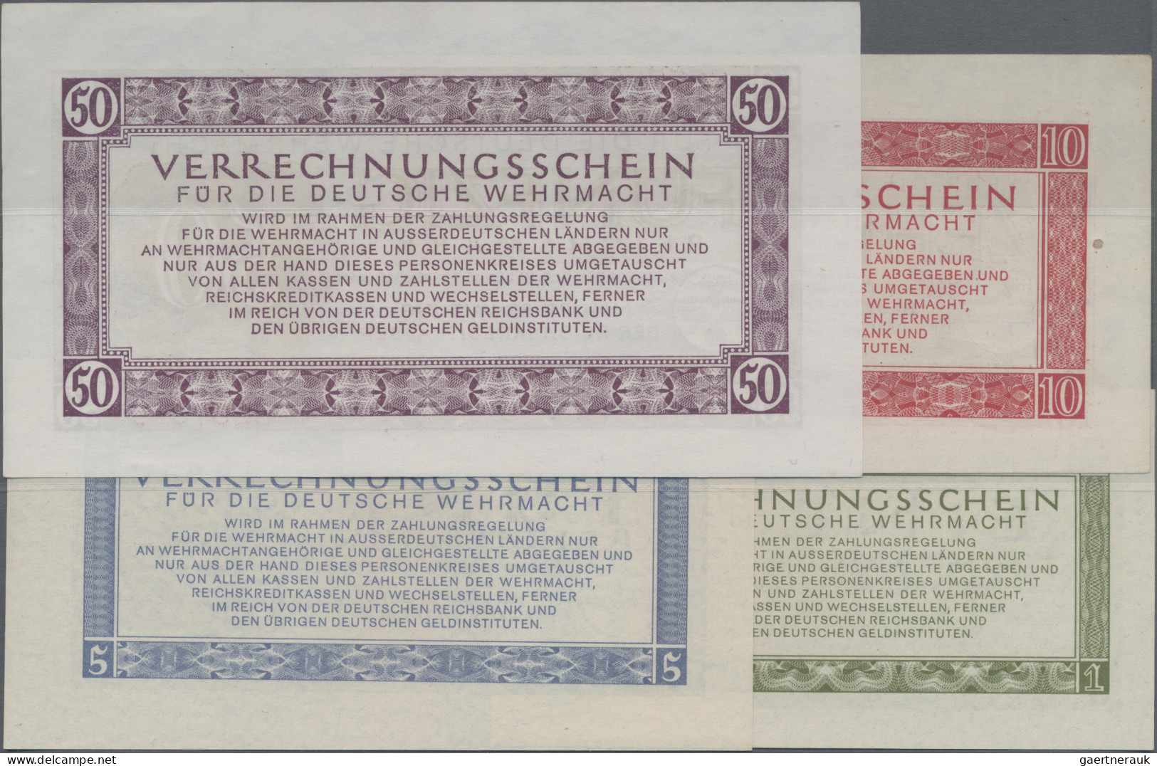 Deutschland - Deutsches Reich Bis 1945: Behelfszahlungsmittel Und Verrechnungssc - Sonstige & Ohne Zuordnung
