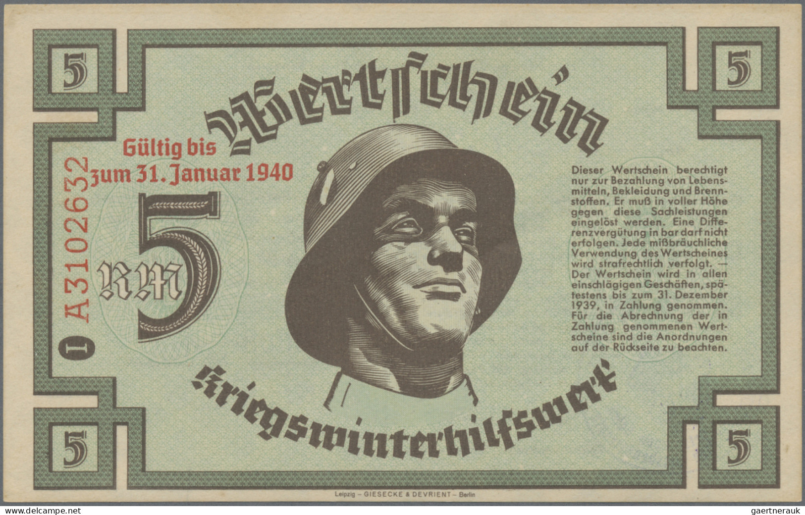 Deutschland - Deutsches Reich Bis 1945: Winterhilfswerk 1939-1944, Lot Mit 18 Be - Altri & Non Classificati