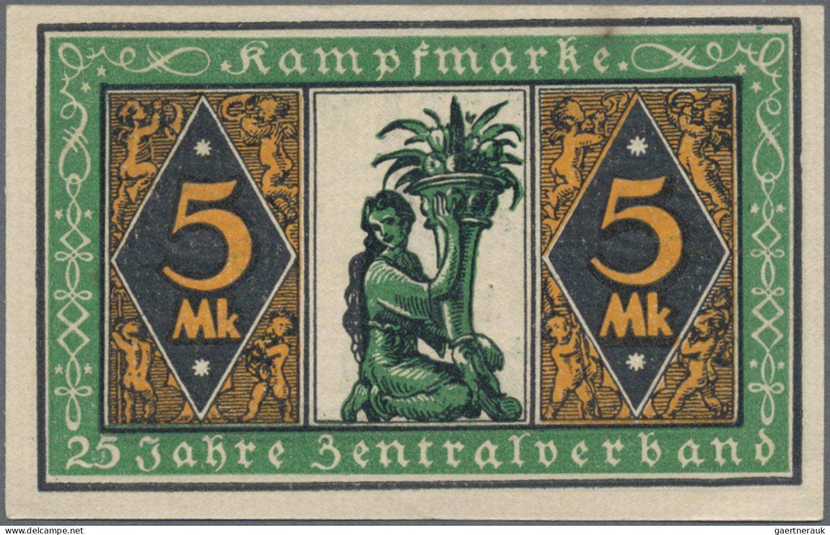 Deutschland - Notgeld - Hamburg: Hamburg, Z. D. A. (Zentralverband Der Angestell - [11] Local Banknote Issues