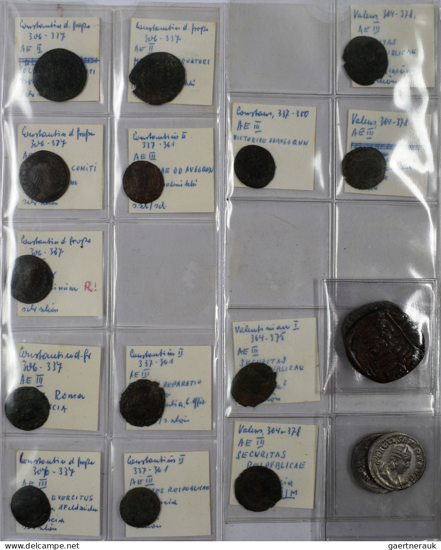 Antike: Kleines Konvolut Von Insgesamt 42 Münzen; Meist Kleinmünzen In Bronze De - Autres & Non Classés