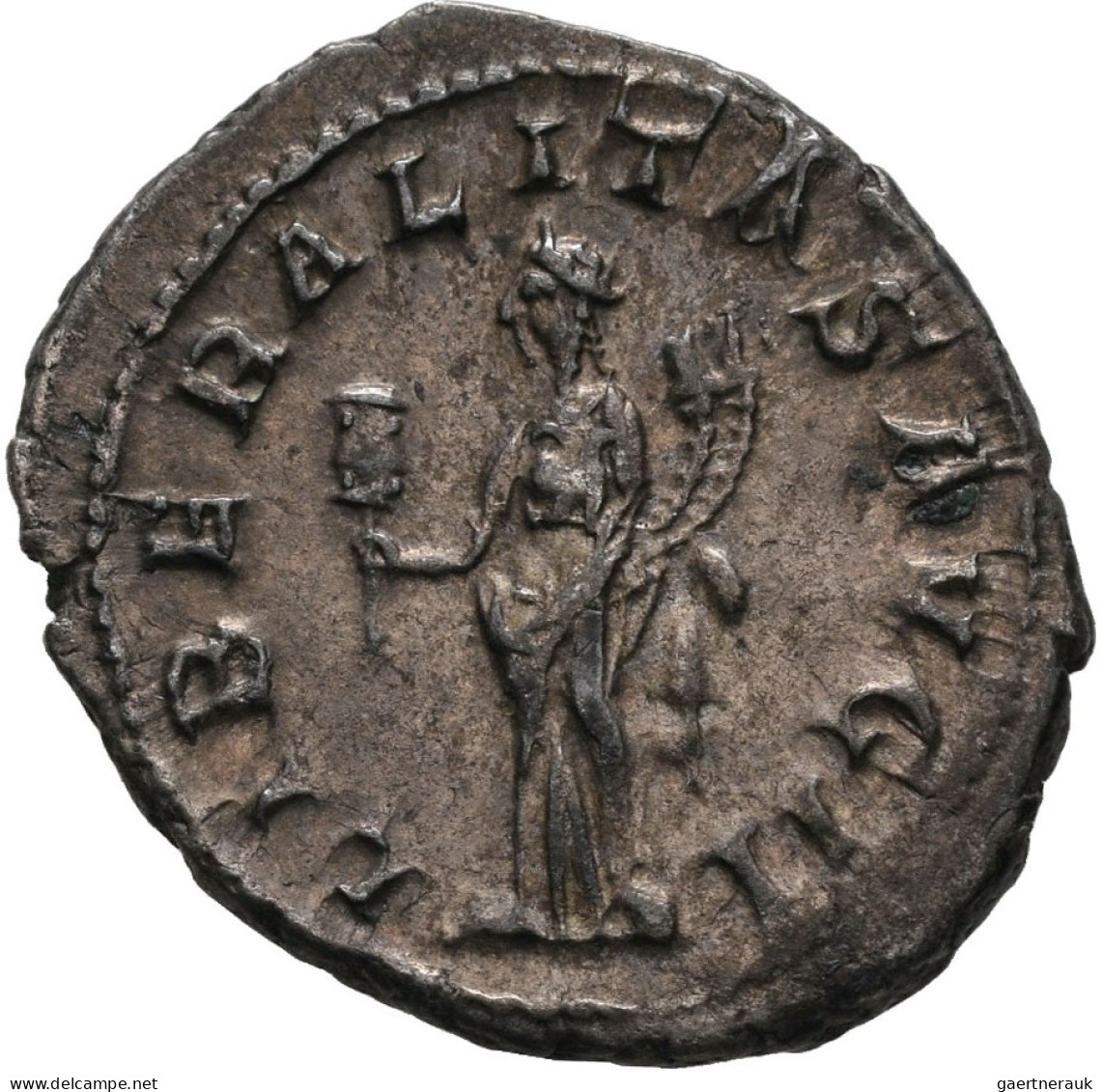 Gordianus III. (238 - 244): Lot 2 Antoniniane: Büste Mit Strahlenkrone, IMP CAES - Der Soldatenkaiser (die Militärkrise) (235 / 284)