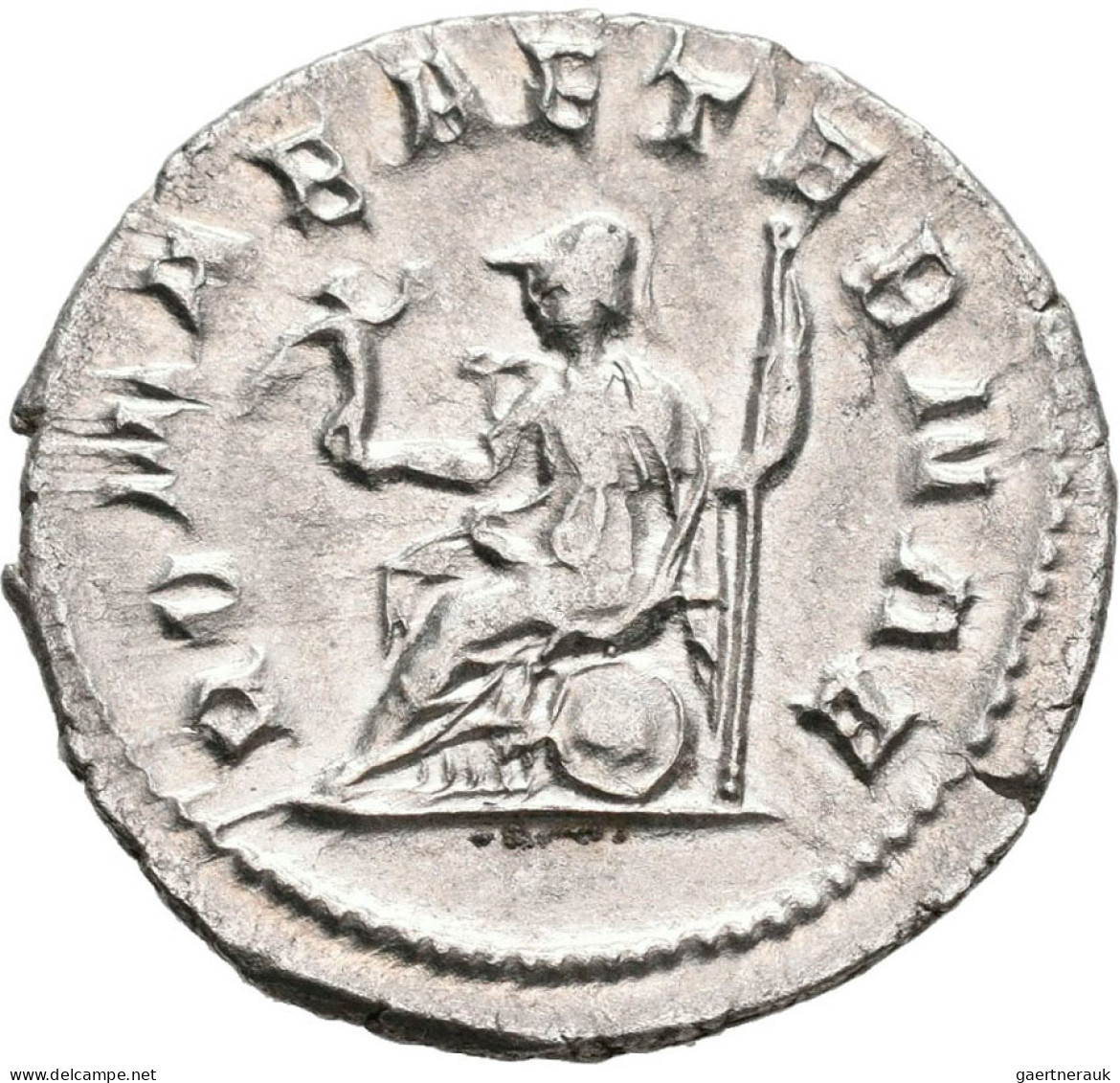 Philippus I. Arabs (244 - 249): Antoninian, Drapierte Und Gepanzerte Büste Mit S - The Military Crisis (235 AD Tot 284 AD)