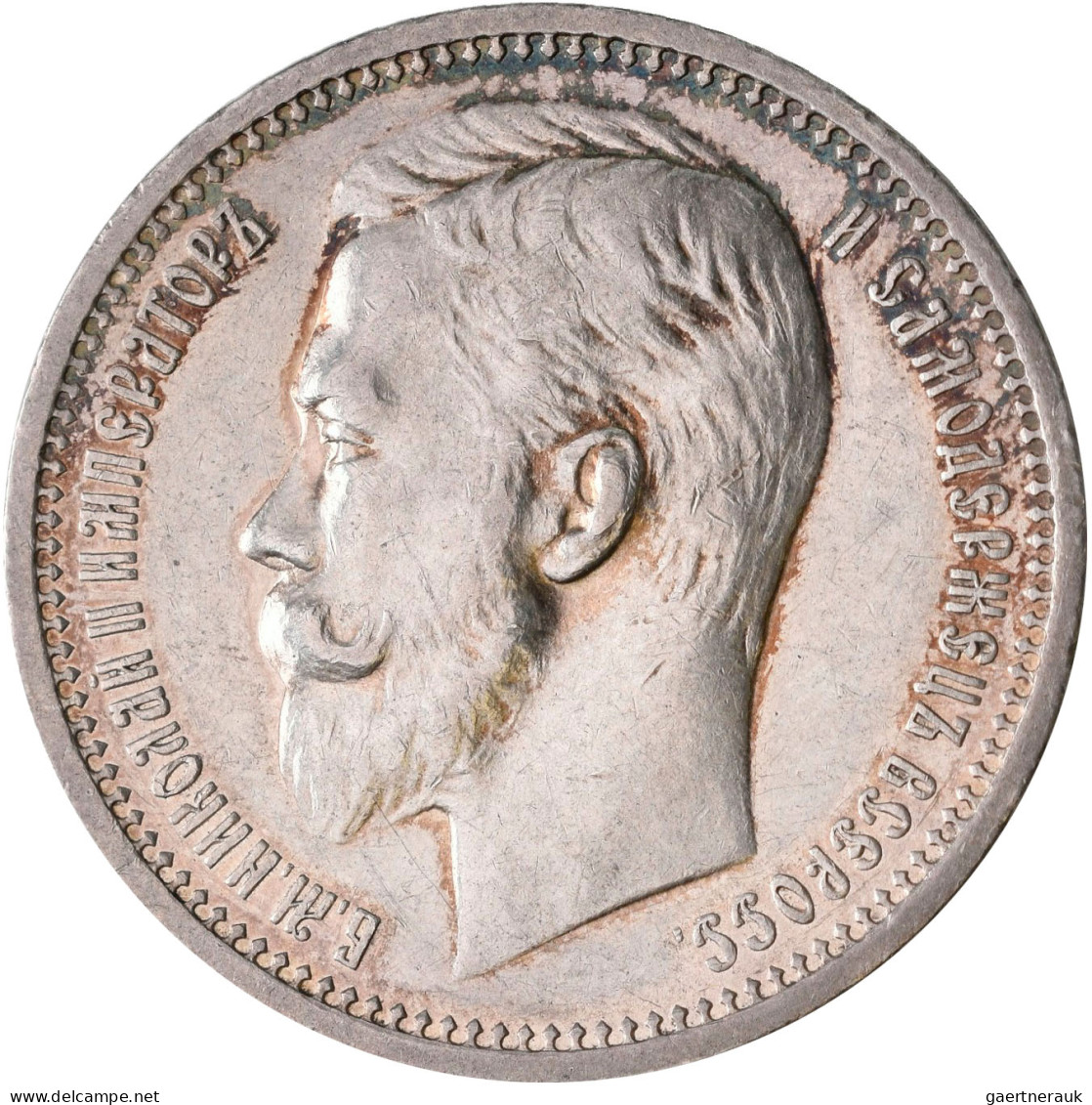 Russland: Nikolaus II. 1894-1917: Rubel 1912 (ЭБ) St. Petersburg. KM# Y 59.3, Bi - Rusland