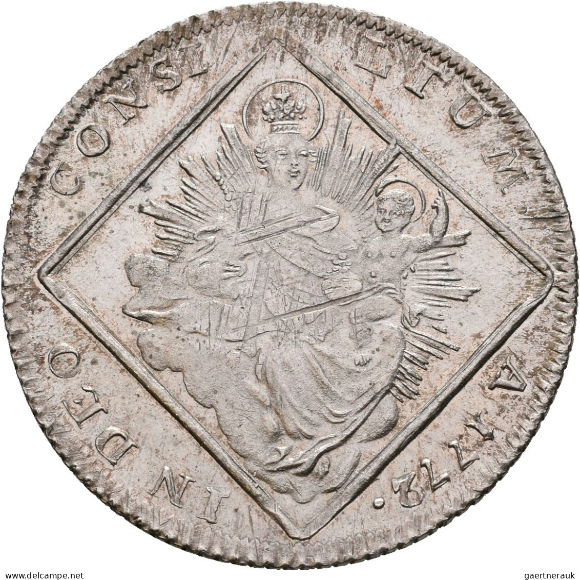 Altdeutschland Und RDR Bis 1800: Bayern, Maximilian III. Joseph 1745-1777: 20 Kr - Altri & Non Classificati