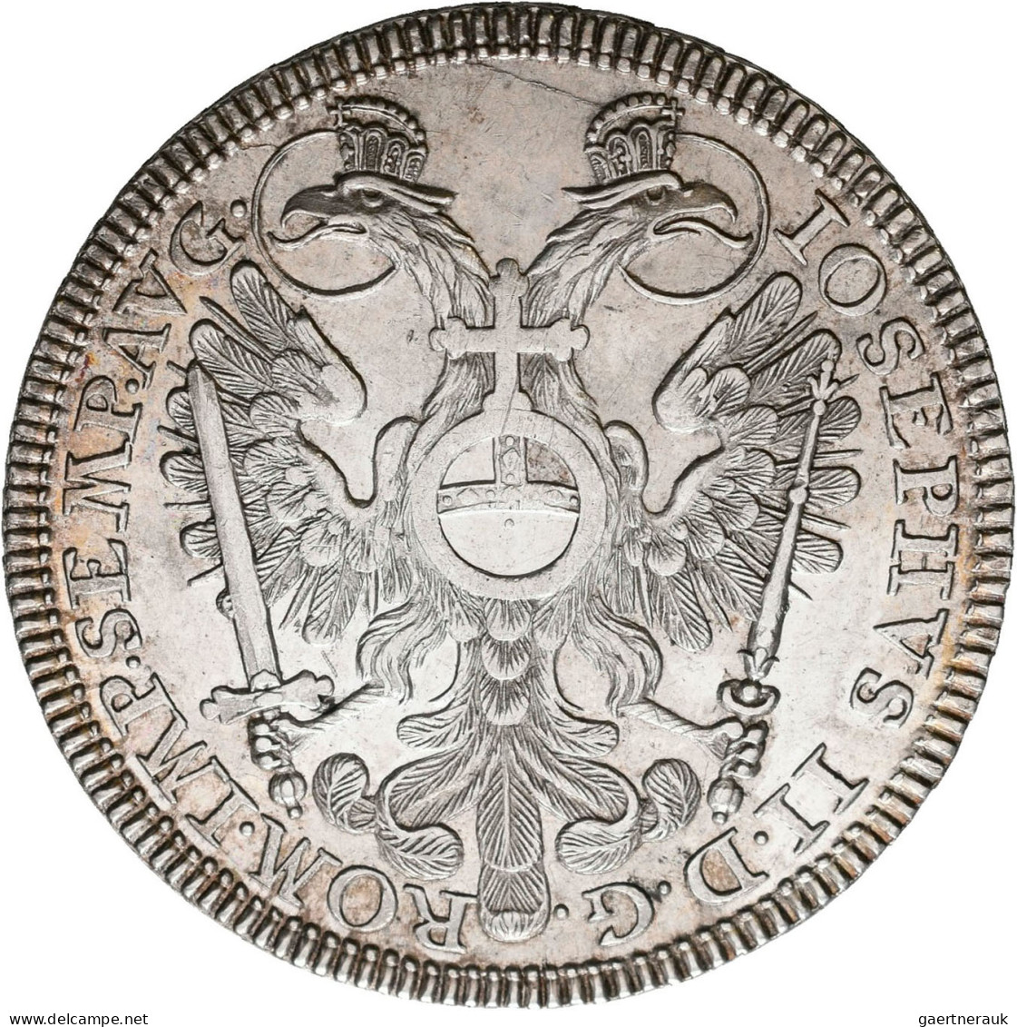 Altdeutschland Und RDR Bis 1800: Nürnberg: Taler 1766 SR, Mit Titel Joseph II., - Autres & Non Classés