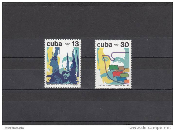 Cuba Nº A290 Al A291 - Airmail