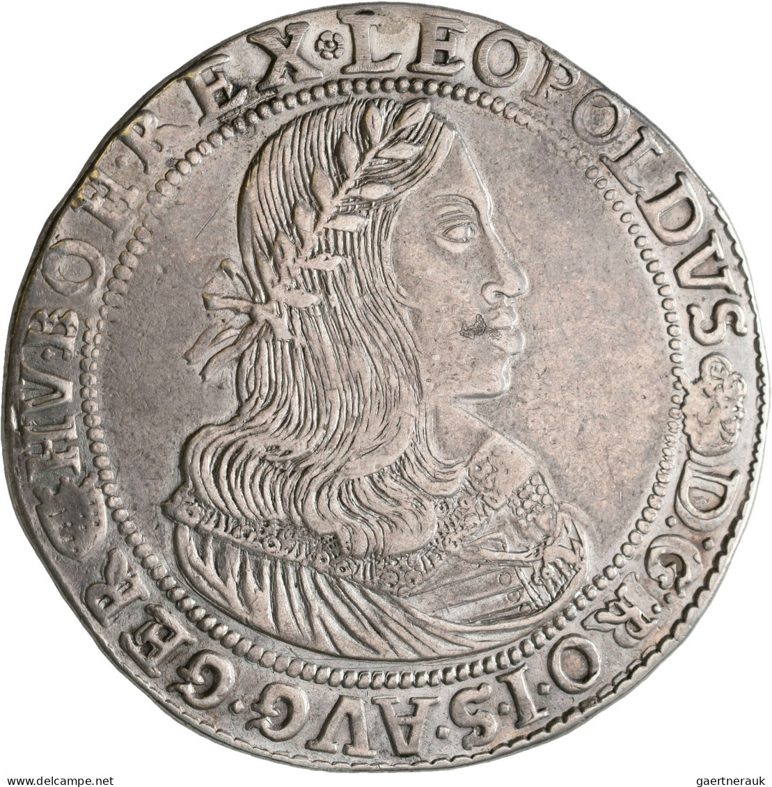 Haus Habsburg: Leopold I. 1657-1705: Taler 1659 KB, Kremnitz. Mit Umschrift LEOP - Sonstige – Europa