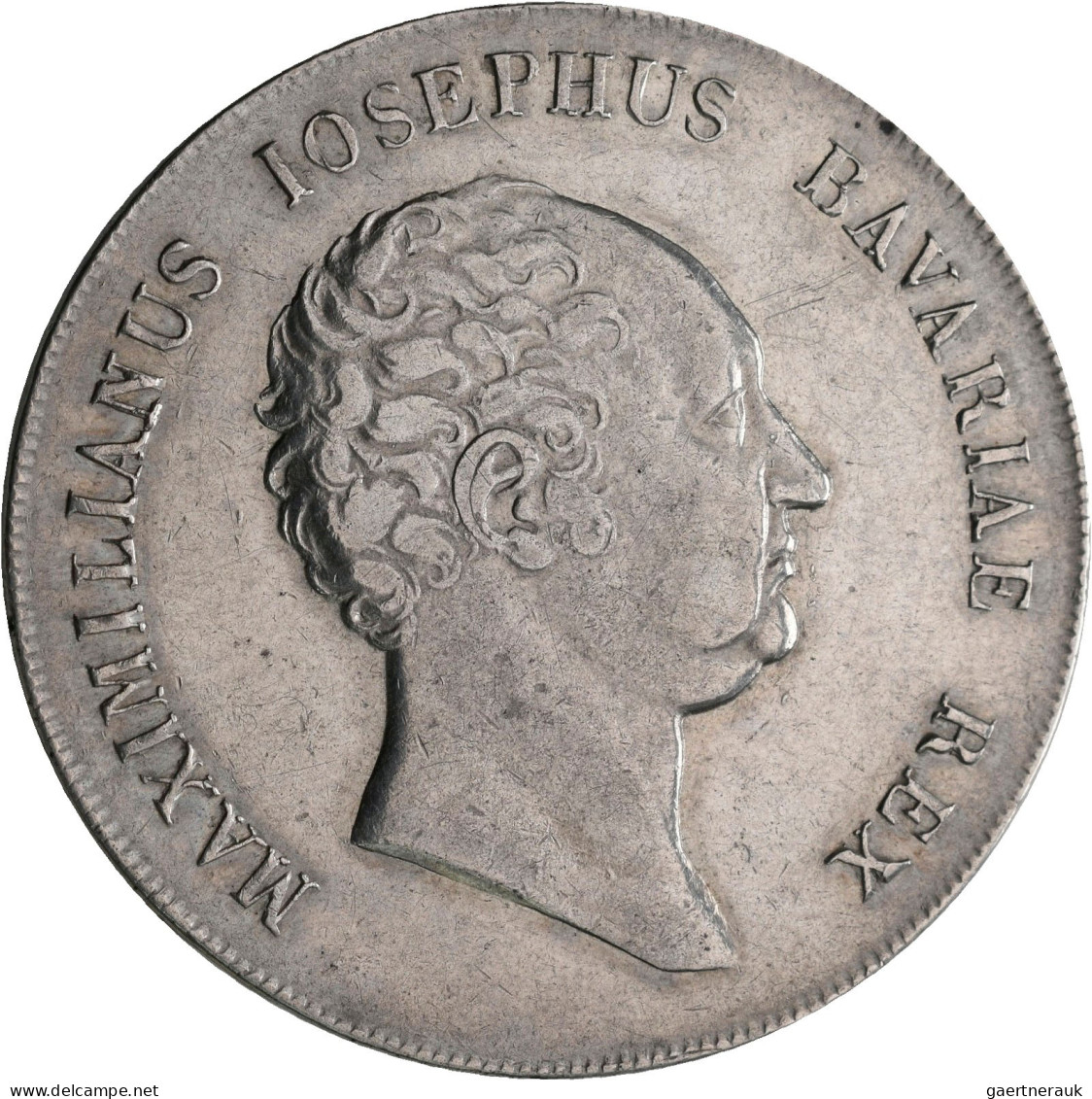 Bayern: Maximilian I. (IV.) Joseph 1799-1806-1825: Lot 4 X Kronentaler, Dabei 18 - Autres & Non Classés