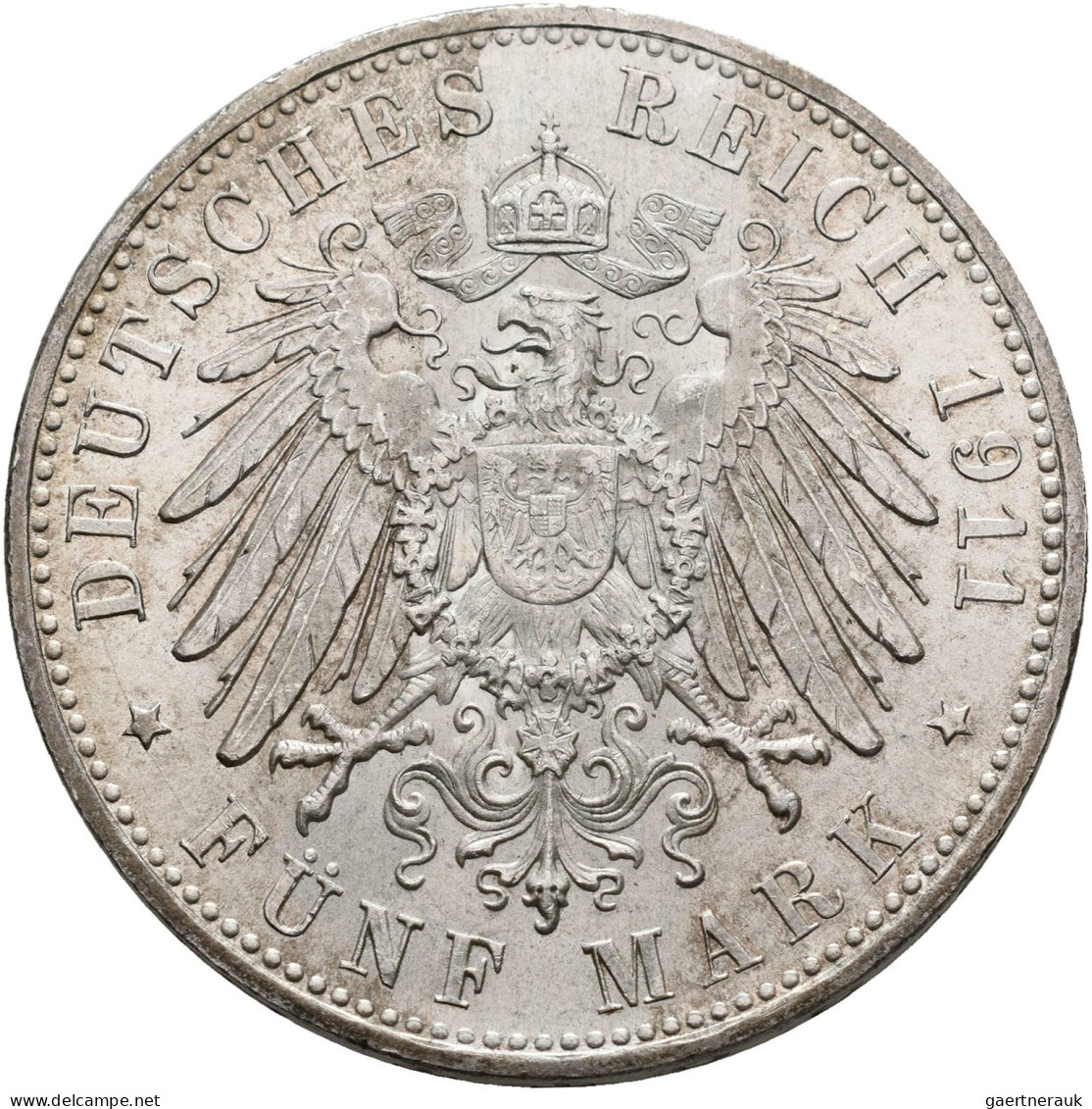 Bayern: Luitpold 1886-1912: Set 2, 3 Und 5 Mark 1911 D, Zum 90. Geburtstag Und 2 - Taler Et Doppeltaler