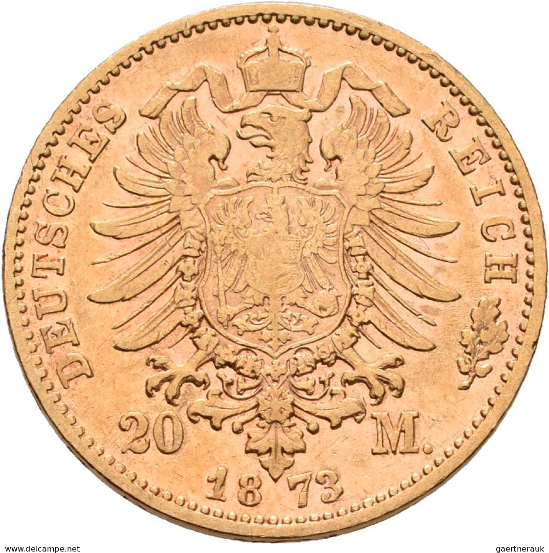 Bayern - Anlagegold: Kleine Sammlung Mit 1 X 10 Mark Sowie 5 X 20 Mark Von Ludwi - 5, 10 & 20 Mark Gold