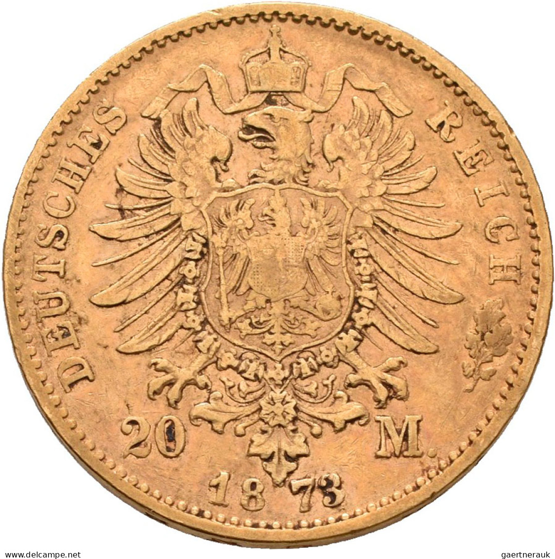 Bayern - Anlagegold: Kleine Sammlung Mit 1 X 10 Mark Sowie 5 X 20 Mark Von Ludwi - 5, 10 & 20 Mark Or