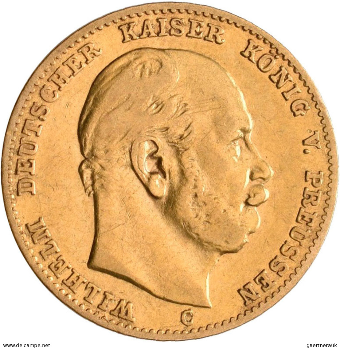 Preußen - Anlagegold: Sammlung Mit 6 X 10 Mark Sowie 7 X 20 Mark Von Wilhelm I. - 5, 10 & 20 Mark Or