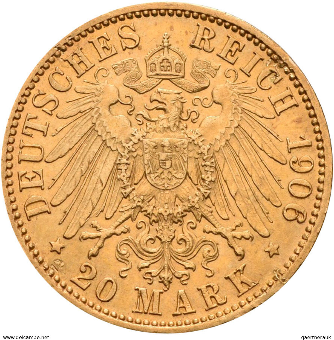 Preußen - Anlagegold: Sammlung mit 6 x 10 Mark sowie 7 x 20 Mark von Wilhelm I.