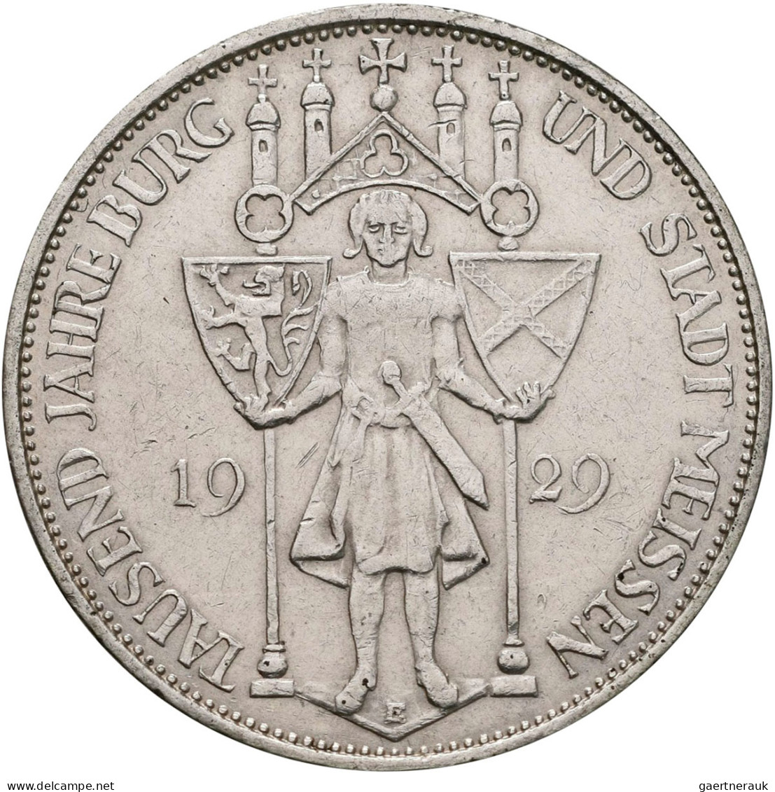 Weimarer Republik: 5 Reichsmark 1925 D, Rheinlande, Jaeger 322. Vorzüglich. Dabe - Sonstige & Ohne Zuordnung