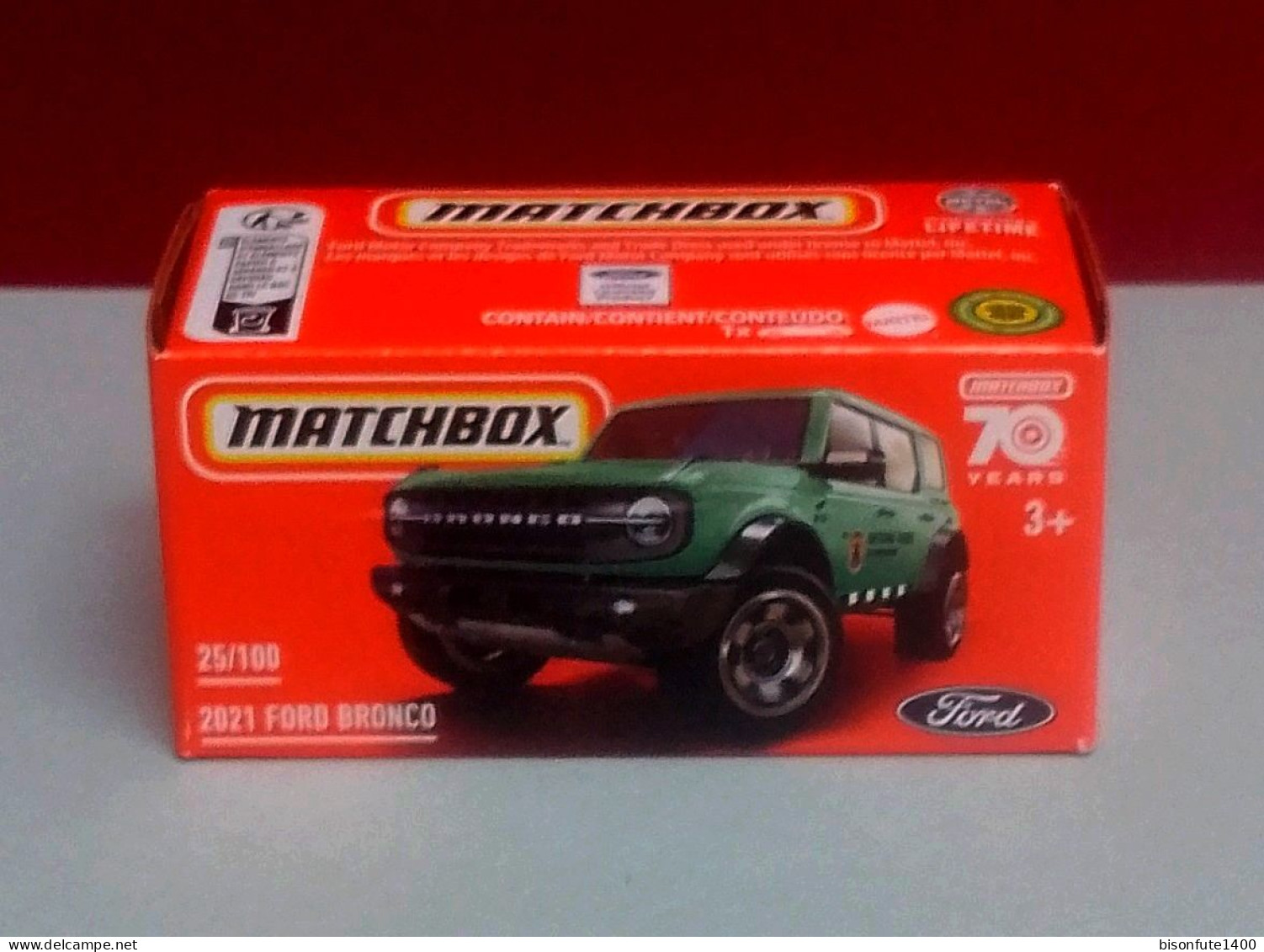 FORD BRONCO De 2021 Neuve Vendue Dans Sa Boîte Et Jamais Ouverte ( V. Photos ). - Matchbox (Mattel)