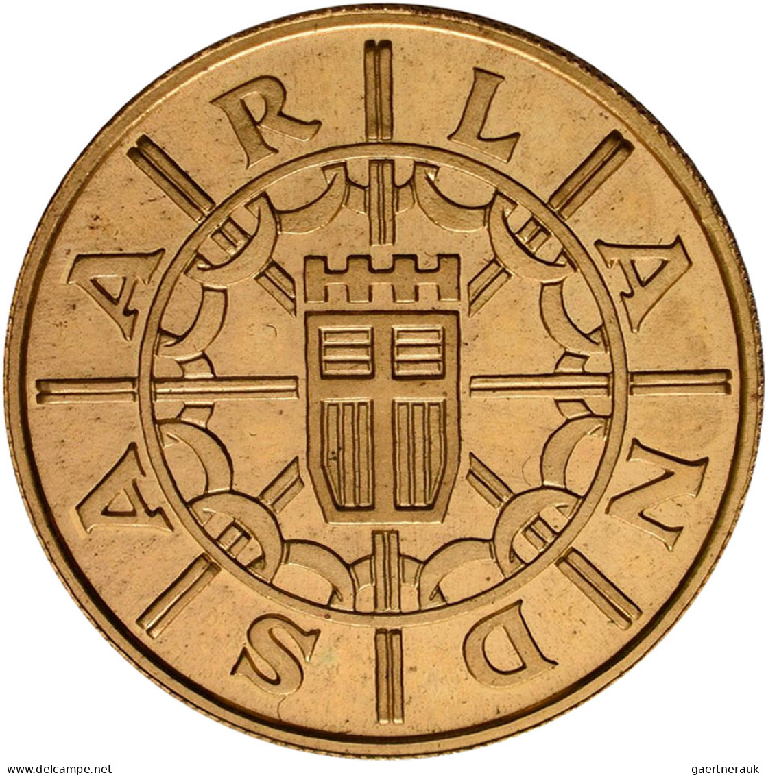 Saarland: Saarlands Münzen 1954 /1955: Schaukasten Mit 9 Münzen. Den Oberen Teil - Saar