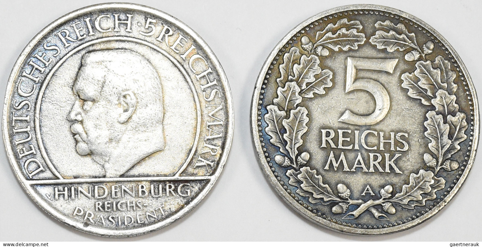 Deutschland: Schachtel Mit Diversen Münzen, Dabei RDR, Kaiserreich, Weimar (mit - Altri & Non Classificati