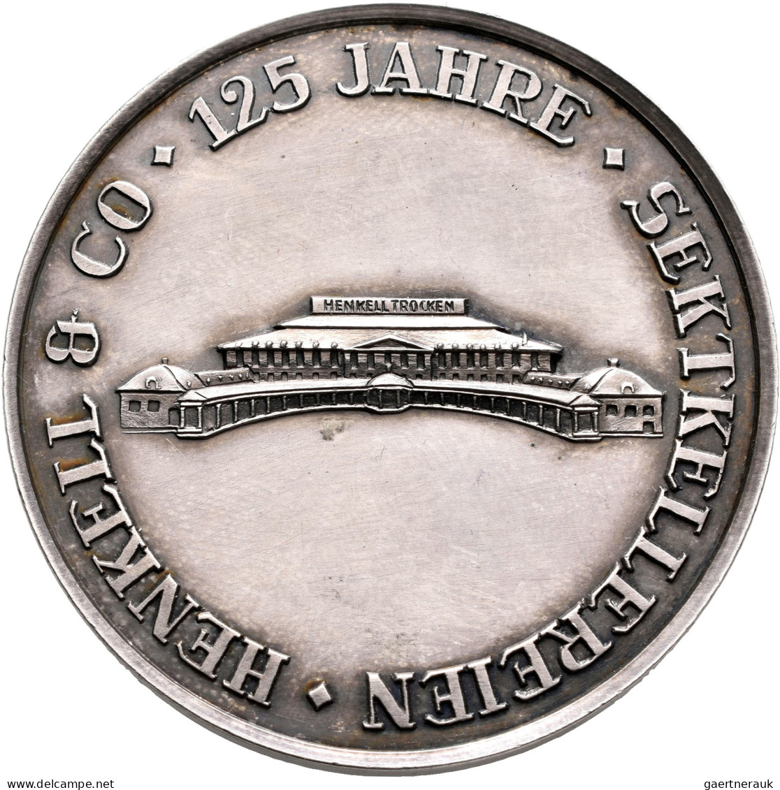 Medaillen Deutschland - Geographisch: Wiesbaden: Silbermedaille 1957 (v. Lang), - Altri & Non Classificati