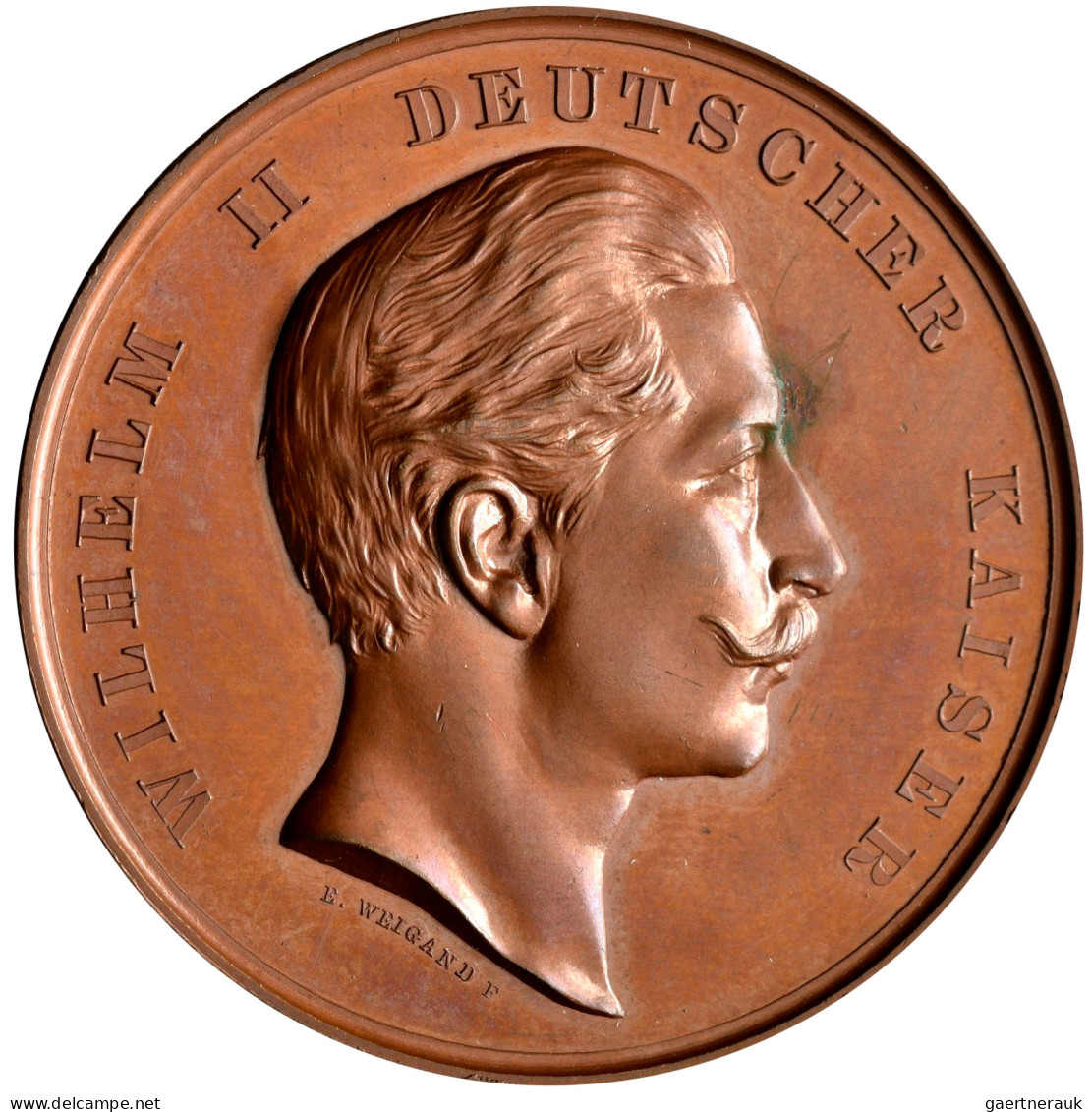 Medaillen Deutschland - Sonstige: Brieftaubenwesen: Lot 5 Medaillen (von Weigand - Andere & Zonder Classificatie