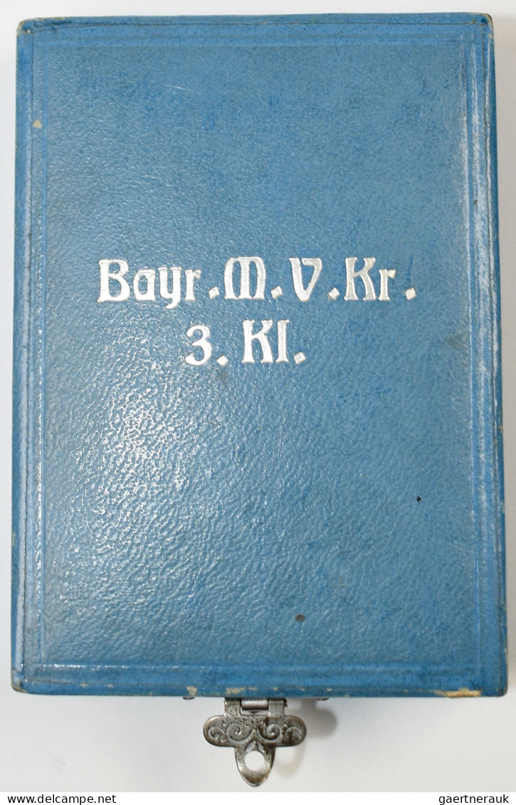 Orden & Ehrenzeichen: Bayern: Militärverdienstkreuz 3. Klasse Mit Schwertern (ME - Other & Unclassified