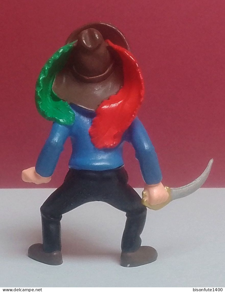 Tintin : Figurine Capitaine HADDOCK En Tenue De Son Ancêtre PLASTOY De 1994 En Plastique Souple - H. 80mm ( V. Photos ). - Tintin