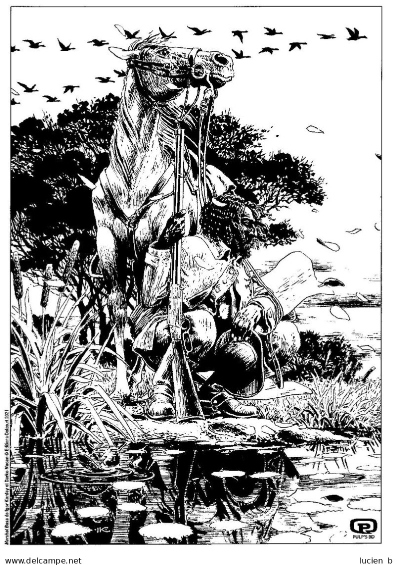 KORDEY  -  Ex-libris "Marshal Bass, Tome 7"  (EB) - Illustrateurs J - L