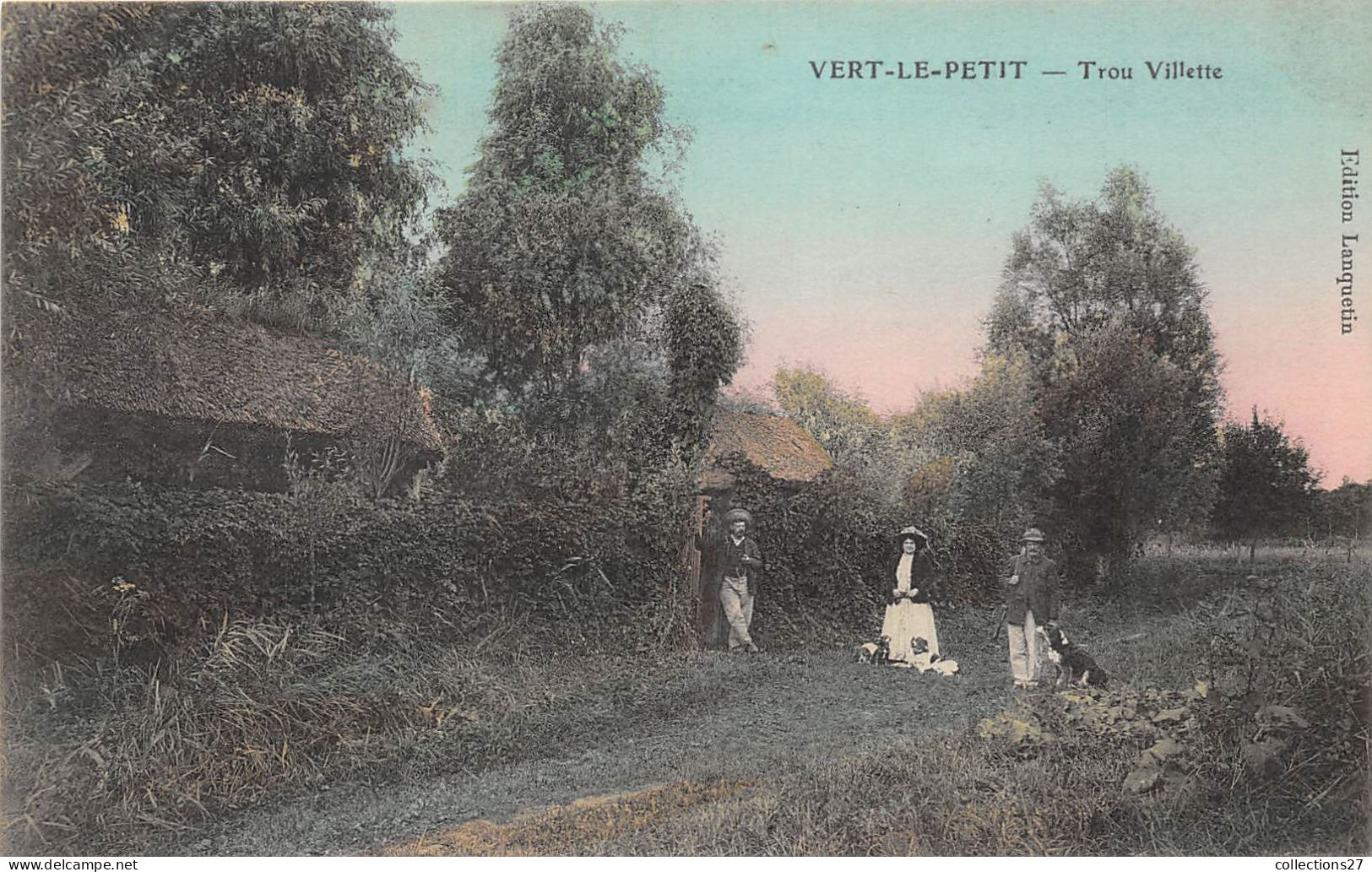 91-VERT-LE-PETIT- TROU VILLETTE - Vert-le-Petit
