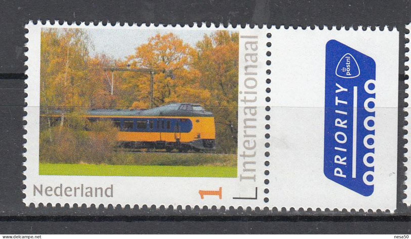 Nederland 2023 Internationaal Persoonlijke: Trein. Train. Eisenbahn - Used Stamps