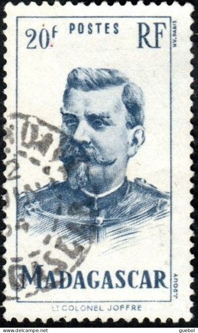 Madagascar Obl. N° 317 - Militaire - Colonel Joffre - Used Stamps