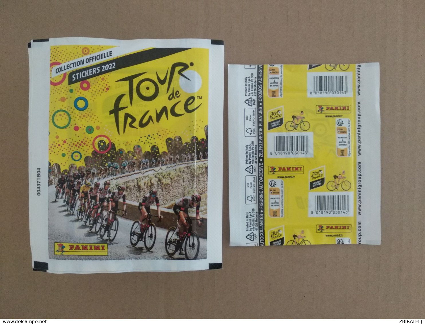 50 X PANINI TOUR DE FRANCE 2022 - PACKS (250 Stickers) Tüte Bustina Pochette Packet Pack - Edition Anglaise